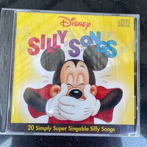 Disney Silly Songs 20 Simply Super Singable Silly Songs Audio CD New Sealed.
